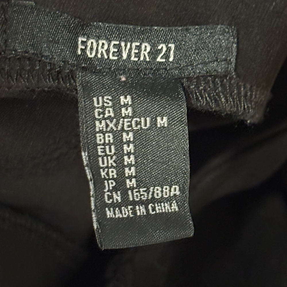 FOREVER 21 Women's Black Overalls - Picture 8 of 10